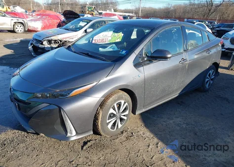 2018 Toyota Prius Prime Plus from USA, damaged, VIN JTDKARFP0J3085906